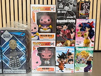 Bandai / banpresto / funko pop! / bbc - dragon ball z & doctor who collectiefiguren (10x) - afbeelding 7 van  8