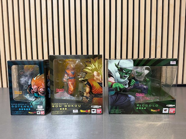 Bandai / tamashii nations - dragon ball figuarts zero collectiefiguren (3x) - afbeelding 1 van  13