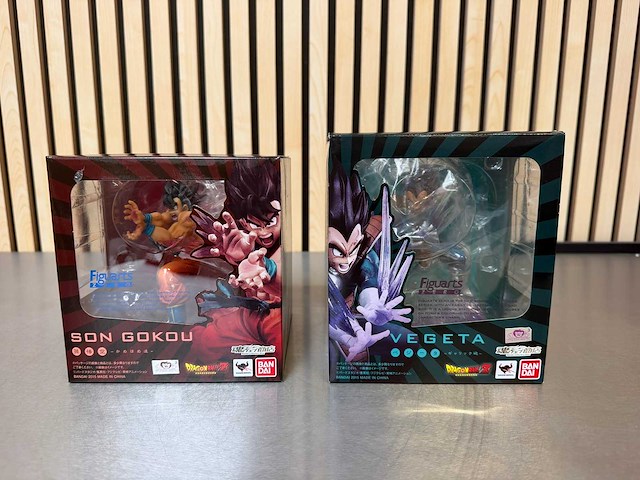 Bandai / tamashii nations - dragon ball z figuarts zero – son gokou & vegeta (2x) - afbeelding 1 van  6