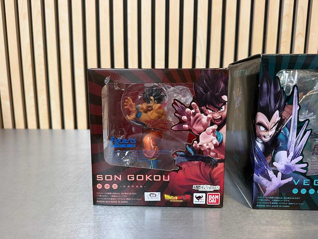 Bandai / tamashii nations - dragon ball z figuarts zero – son gokou & vegeta (2x) - afbeelding 2 van  6