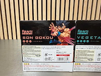 Bandai / tamashii nations - dragon ball z figuarts zero – son gokou & vegeta (2x) - afbeelding 4 van  6