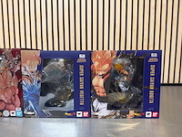 Bandai / tamashii nations - dragon ball z figuarts zero super saiyan collectiefiguren (3x) - afbeelding 5 van  12