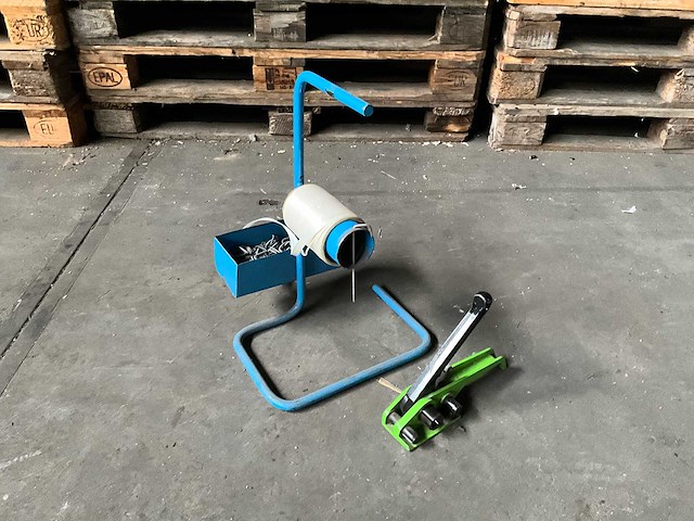 Bandeermachine + haspel - afbeelding 1 van  2