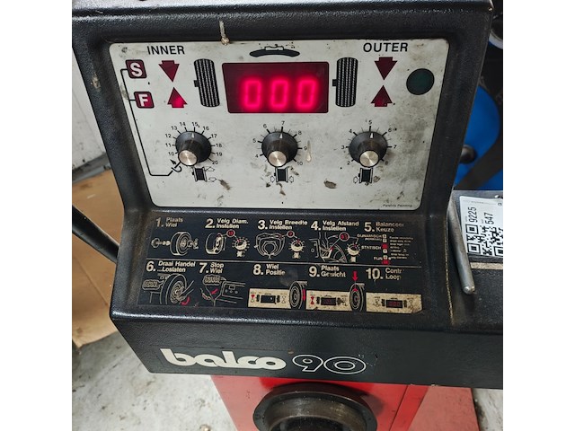 Banden balanceer apparaat, balco, 90 - afbeelding 4 van  4