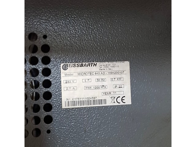 Banden balanceerapparaat, beissbarth, microtec 845ad - afbeelding 7 van  10