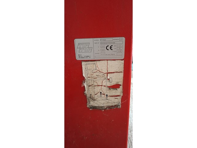 Banden balanceermachine, tip top, p7520 - afbeelding 3 van  6