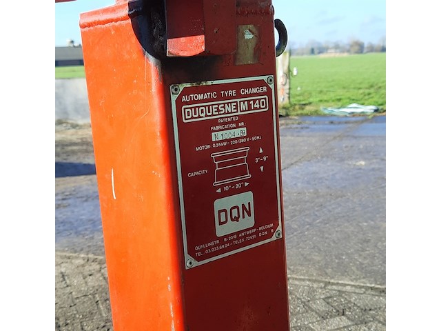 Banden de-en montageapparaat duquesne, m140 - afbeelding 4 van  13