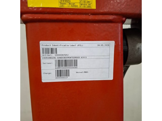 Banden monteerapparaat, mondolfo ferro, sl60a, 2000 - afbeelding 6 van  13