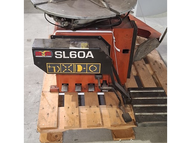 Bandendemonteerapparaat, mondolfo ferro, sl60a, 2001 - afbeelding 8 van  11