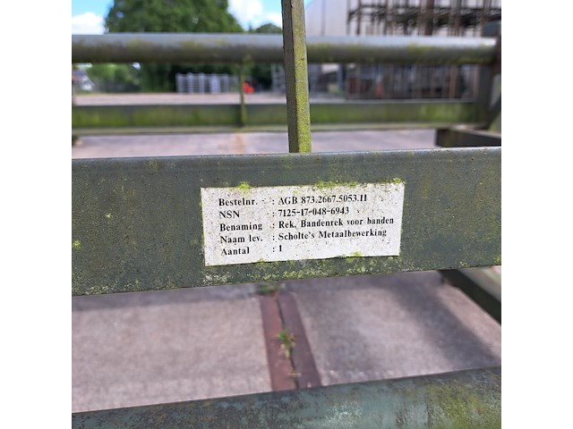 Bandenrekken, opslagrekken en magazijnstellingen - afbeelding 8 van  11