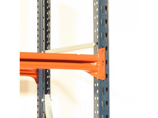 Bandenstelling ±3,05m lang, 0,5m diep mecalux, gedemonteerd - afbeelding 4 van  4
