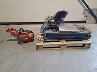 Bandenzaag en clipper zaagtafel, hilti en carat, dsh 600-x - afbeelding 1 van  13