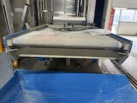 Bandfilterinstallatie, envirochemie, split-o-mat som 3000, blauw/grijs, 2011, waterbehandeling | industriële filterinstallatie - afbeelding 6 van  12
