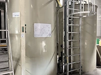 Bandfilterinstallatie, envirochemie, split-o-mat som 3000, blauw/grijs, 2011, waterbehandeling | industriële filterinstallatie - afbeelding 12 van  12