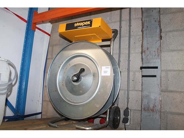 Bandoleerapparaat strapex met krat klembeugels en krat kunststof hoekjes. - afbeelding 1 van  4