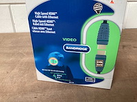 Bandridge hdmi kabel, high speed, lengte 20 meter - afbeelding 1 van  3