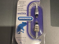 Bandridge optical audio-kabebbm25000w10 - afbeelding 1 van  3