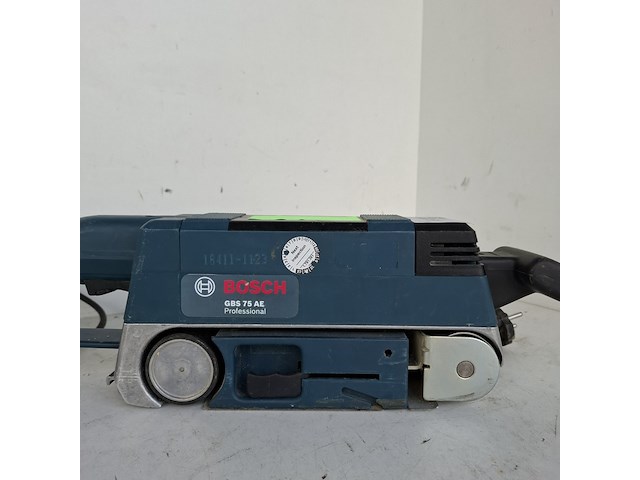 Bandschuurmachine - 230v bosch, gbs 75 ae, bouwjaar 2022 - afbeelding 2 van  5