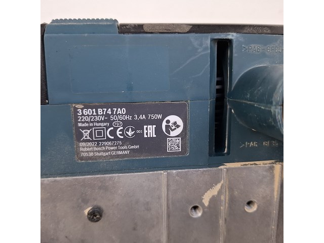 Bandschuurmachine - 230v bosch, gbs 75 ae, bouwjaar 2022 - afbeelding 4 van  5