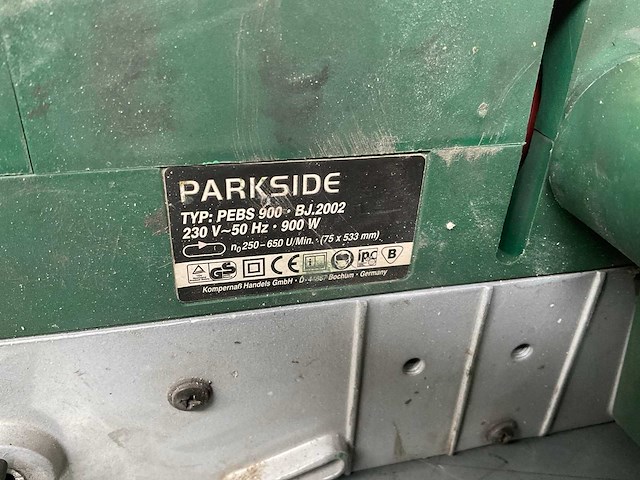 Bandschuurmachine (2x) - afbeelding 2 van  11