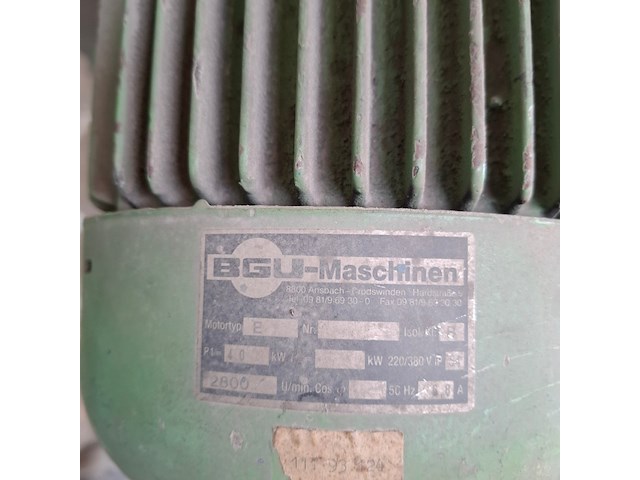 Bandschuurmachine bgu, mbs751 - afbeelding 6 van  6