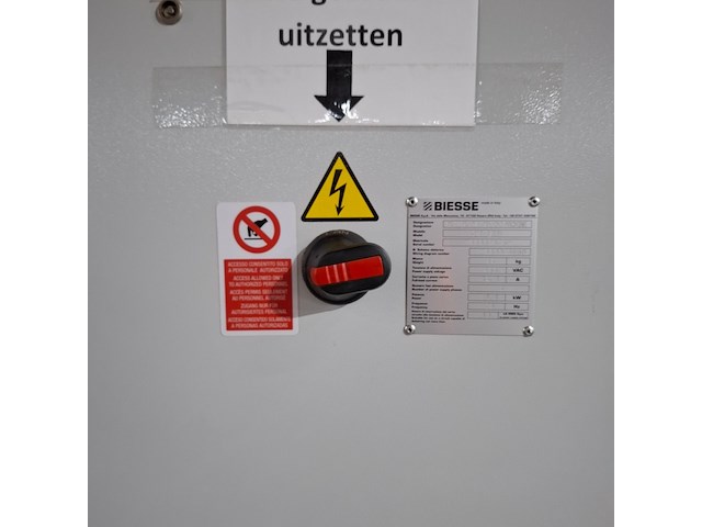 Bandschuurmachine biesse, s211 r/krt, bouwjaar 2022 - afbeelding 3 van  35