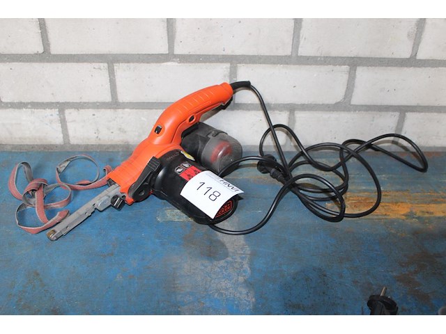 Bandschuurmachine black & decker ka900e. - afbeelding 1 van  2