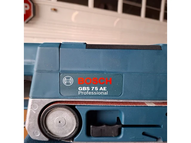Bandschuurmachine bosch, gbs 75 ae - afbeelding 3 van  7