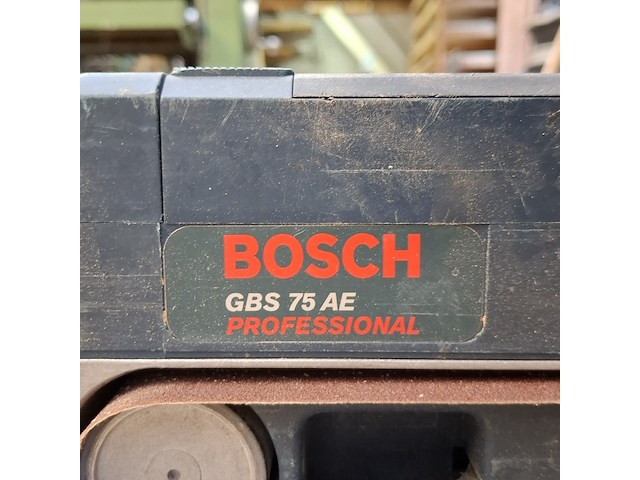 Bandschuurmachine bosch, gbs 75ae, bouwjaar 2004 - afbeelding 3 van  8