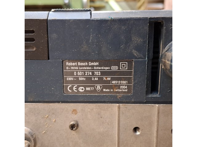 Bandschuurmachine bosch, gbs 75ae, bouwjaar 2004 - afbeelding 5 van  8