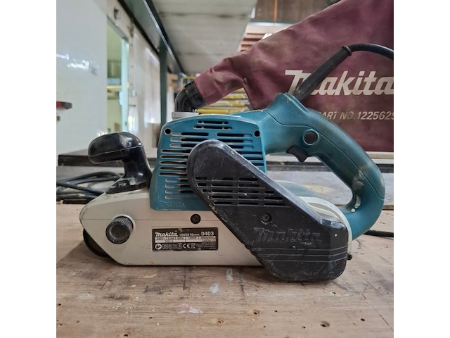 Bandschuurmachine makita, 9403, bouwjaar 2021 - afbeelding 3 van  8