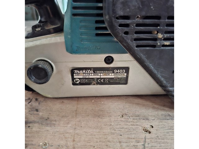Bandschuurmachine makita, 9403, bouwjaar 2021 - afbeelding 5 van  9