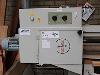 Bandschuurmachine meber met schuurlengte 280 cm en manuele aandrukker. plaatoppervlakte 120 x 280 cm. bandl... - afbeelding 2 van  7