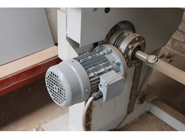 Bandschuurmachine meber met schuurlengte 280 cm en manuele aandrukker. plaatoppervlakte 120 x 280 cm. bandl... - afbeelding 5 van  7