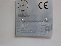 Bandschuurmachine meber met schuurlengte 280 cm en manuele aandrukker. plaatoppervlakte 120 x 280 cm. bandl... - afbeelding 7 van  7