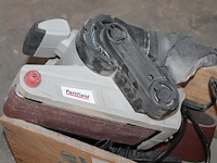 Bandschuurmachine pattfield in houten kist. - afbeelding 2 van  2