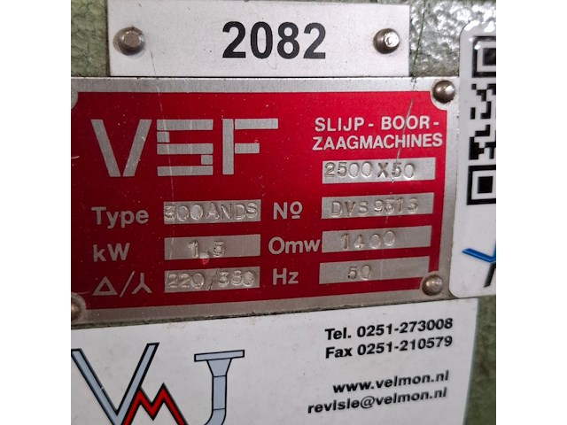 Bandschuurmachine, vsf, 300ands - afbeelding 2 van  9