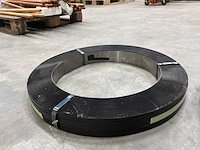 Bandstaal 12mm zwart gelakt 0,4mm dik (2x) - afbeelding 2 van  4