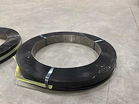 Bandstaal 12mm zwart gelakt 0,4mm dik (2x) - afbeelding 3 van  4