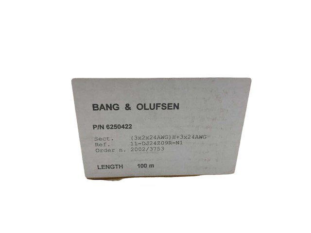 Bang and olufsen high-quality ml bo cable 100m - durable, waterproof, flexible copper wire for maritime applications - afbeelding 1 van  4