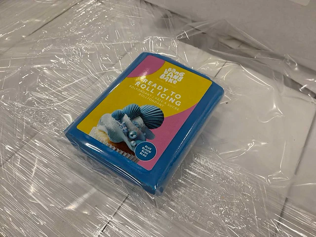 Bang bang bake blauwe rolfondant (250g) (940x) - afbeelding 1 van  4