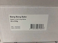 Bang bang bake gele rolfondant (250g) (1140x) - afbeelding 3 van  3