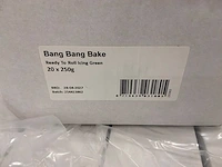 Bang bang bake groene rolfondant (250g) (1140x) - afbeelding 3 van  4