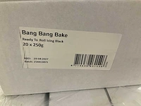 Bang bang bake rolfondant zwart 250g (1080x) - afbeelding 2 van  2