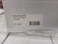 Bang bang bake witte rolfondant (250g) (1060x) - afbeelding 3 van  4