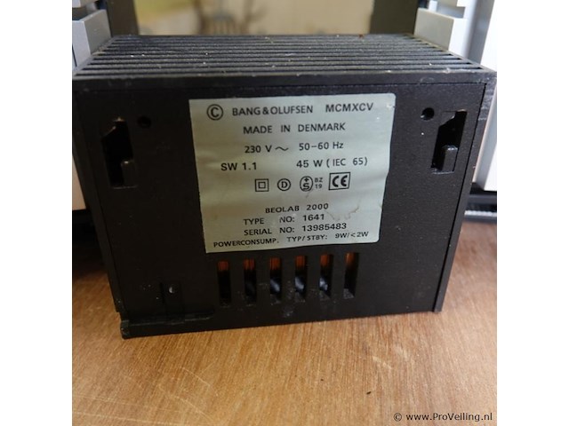 Bang & olufsen beolab 2000 actieve luidspreker - afbeelding 5 van  5