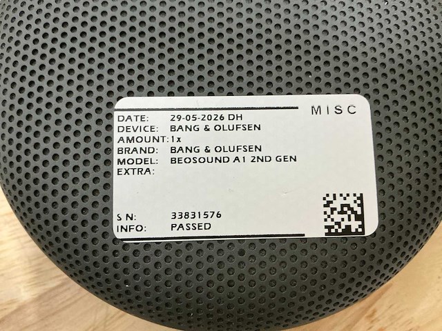 Bang & olufsen beosound a1 2nd gen speaker (2x) - afbeelding 3 van  6