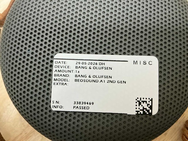 Bang & olufsen beosound a1 2nd gen speaker (4x) - afbeelding 2 van  10