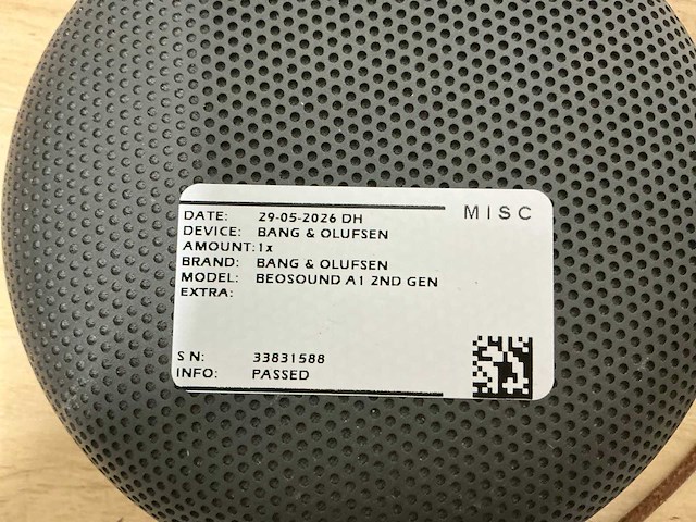 Bang & olufsen beosound a1 2nd gen speaker (4x) - afbeelding 8 van  10