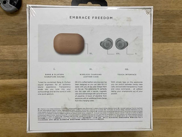 Bang & olufsen e8 2.0 oortjes - afbeelding 2 van  2